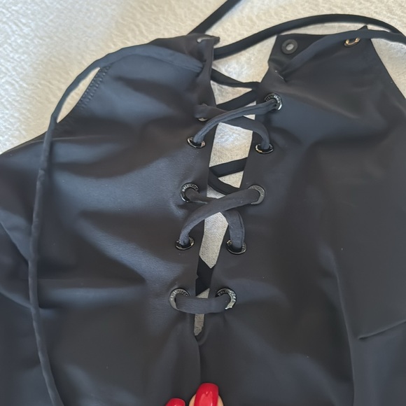 Balenciaga Laced Up One-Piece Swimsuit, Black, Medium, $650 - Picture 14 of 14